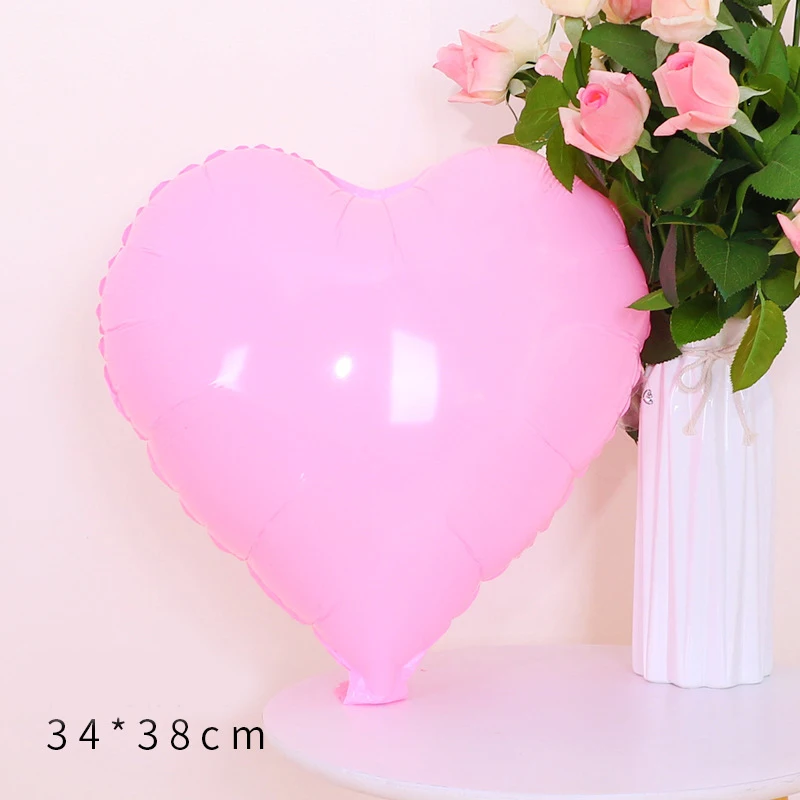 

Party balloon 18 inch heart-shaped balloon wedding room decoration bachelor party decoration candy color love balloon wholesale