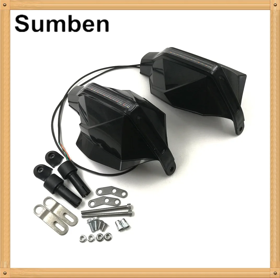 Щетка для защиты рук защита рычага тормоза сцепления с светодиодный указателем