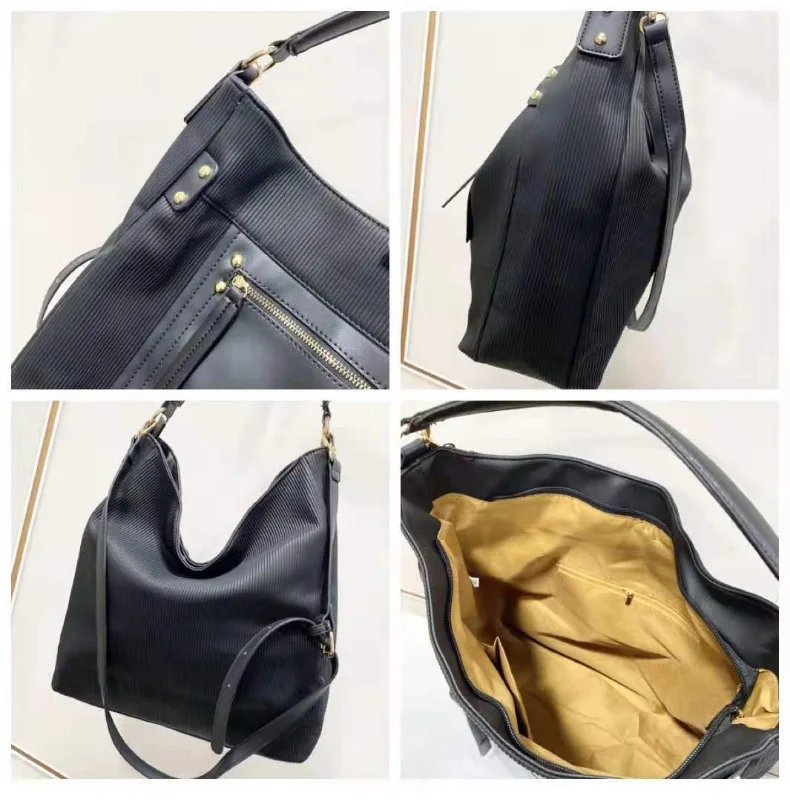 

The new 2021 ms fashion splicing inclined shoulder bag leisure wrist package