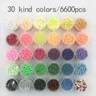 152030 цветов Заполняемые бусины Hama пазл Aquabeads DIY набор бусин для распыления воды Мячи игры 3D волшебные игрушки ручной работы для девочек Childre