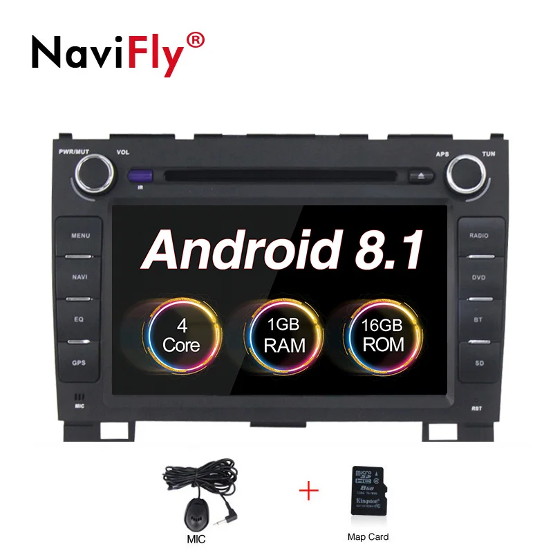 Android8.1 8 дюймов Автомобильная магнитола для Great wall Haval Hover H5 H3 с dvd плеером gps навигатор микрофон карта подарок - Цвет: model