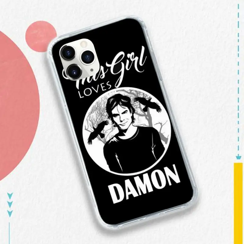 

The vampire diaries high quality Phone Case for iPhone 11 12 pro XS MAX 8 7 6 6S Plus X 5S SE 2020 XR