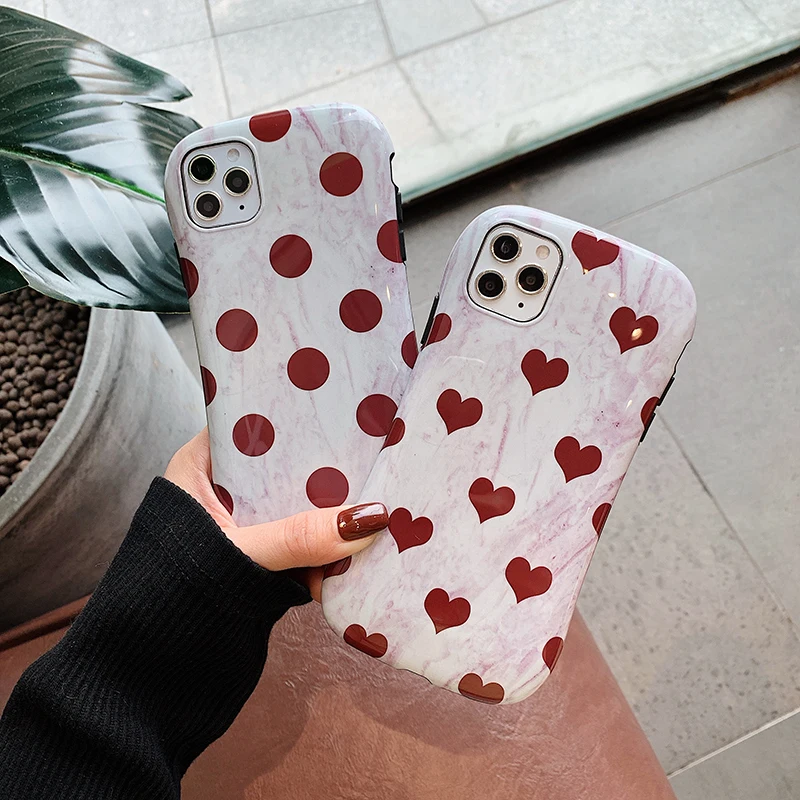 Крышка объектива для ретро любовь волновой точки 11Pro Max/8plus Apple IPhone Xs мобильный