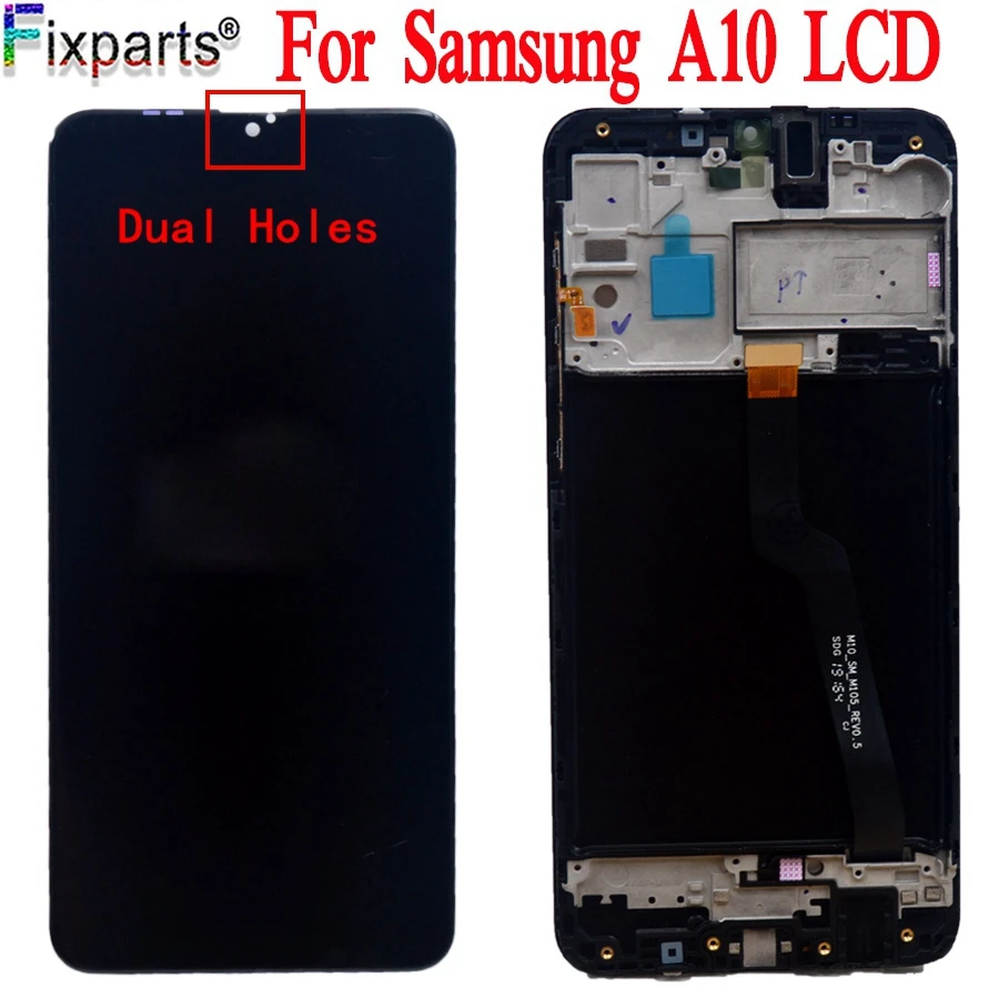 100% протестированная работа для Samsung Galaxy A10 ЖК сенсорный экран дигитайзер в сборе