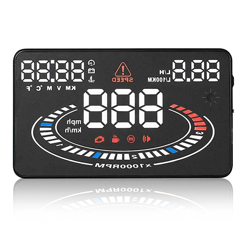 

Автомобильный бортовой компьютер E300 OBD2, Автомобильный цифровой датчик скорости, автомобильная электроника, проектор скорости, Автомобильн...