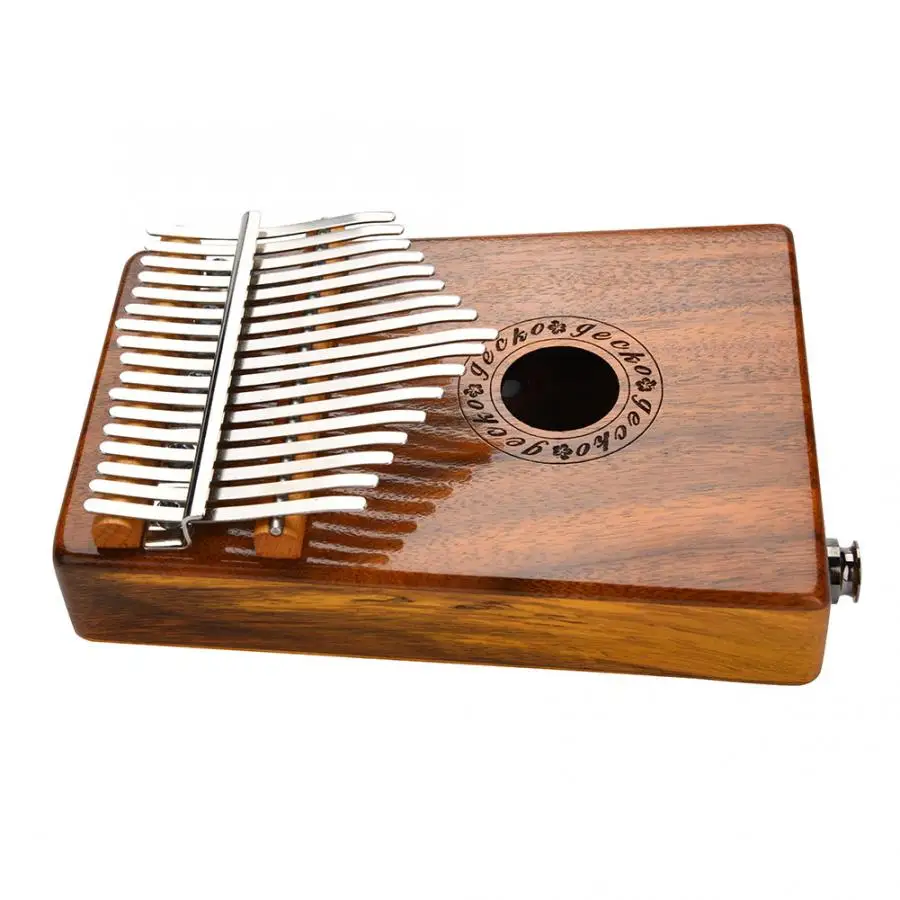 Kalimba с 17 клавишами из красного дерева эквалайзер калимба Электрический
