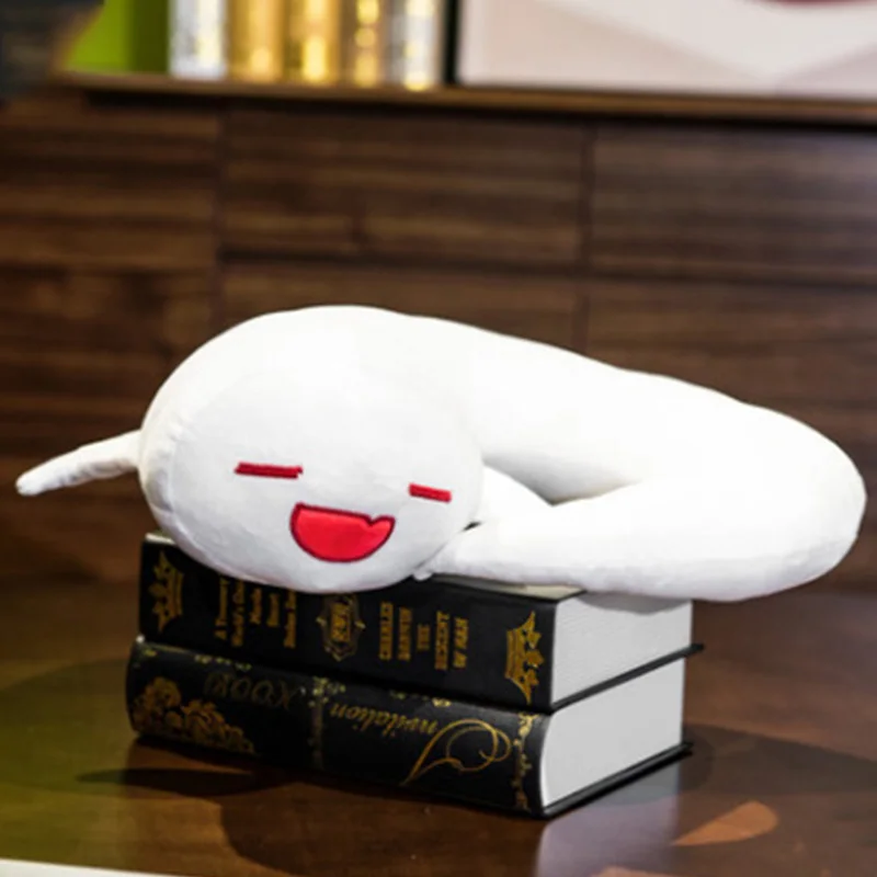Game Genshin Impact Morax Dragon 70cm Nap Pillow Anime Cosplay Plush Doll Cartoon Character Image U-shaped neck guard | Игрушки и хобби