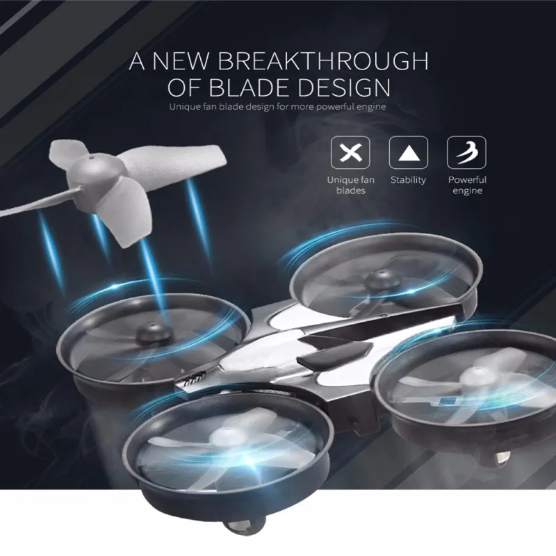 2 4G 6 Axis Gyro RC Квадрокоптер Hobby мини игрушка 3D Флип с возвратом по одной кнопке
