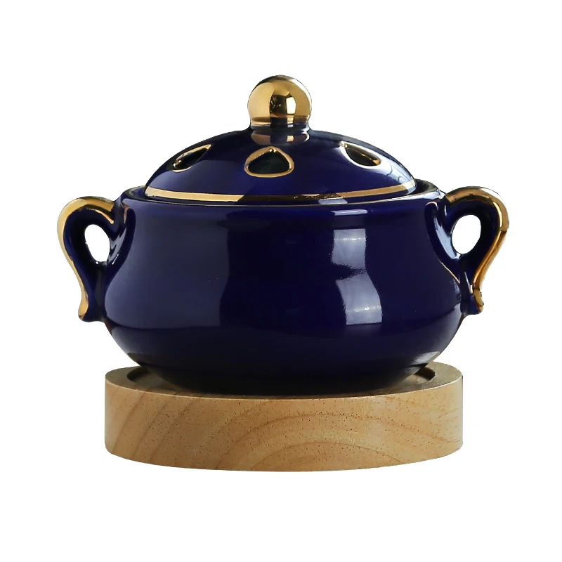 

Electric Aromatherapy Incense Burner Ceramic Home Opposite Ear Burner Incense Thermostat Timing Bruleur Encens Home Decor EF50XL