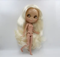 free shipping top discount 4 colors big eyes diy nude blyth doll item no 575j doll limited gift special price cheap offer toy