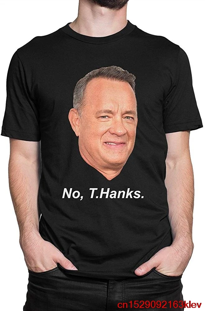 Том Хэнкс Нет благодарности забавная футболка мужская женская всех размеров (S