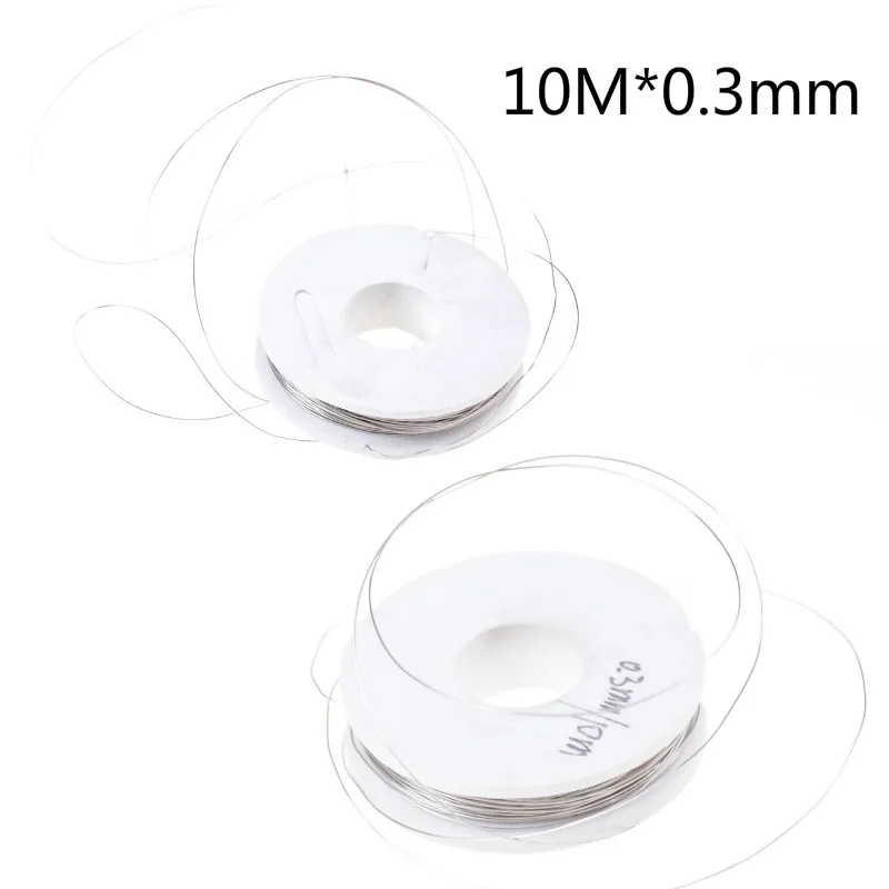 

10m 0.3mm Nichrome Wire High Density Coils Premade Coil for Electronic Atomizer Heating Wire
