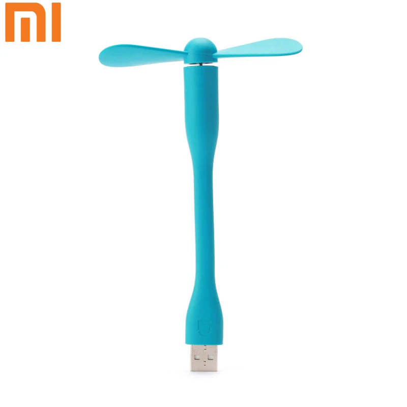 Оригинальный USB вентилятор Xiaomi Mijia гибкий портативный мини-вентилятор для