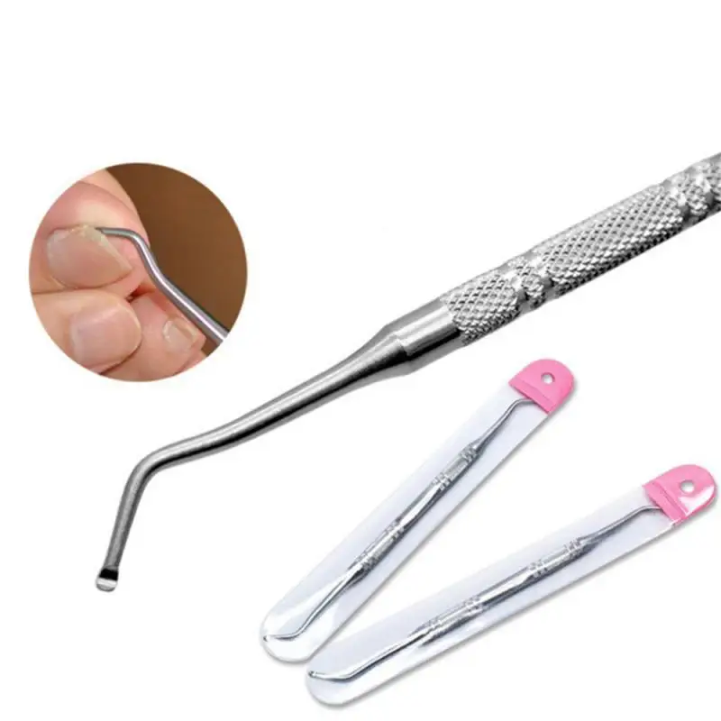 1Pcs Stainless Steel Manicure Pedicure Tool Dead Skin Remover Scissor Foot Hand Nail Cleaner Gap Cleaning Tools |
