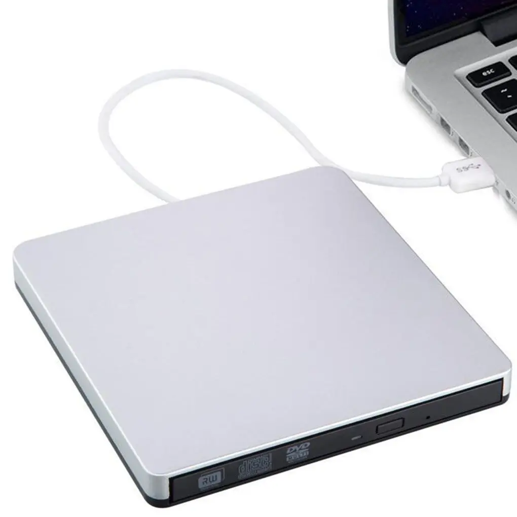 

External USB 3.0 DVD Burner DVD VCD CD Drive Portable Writer Replacement for Laptop Computer PC
