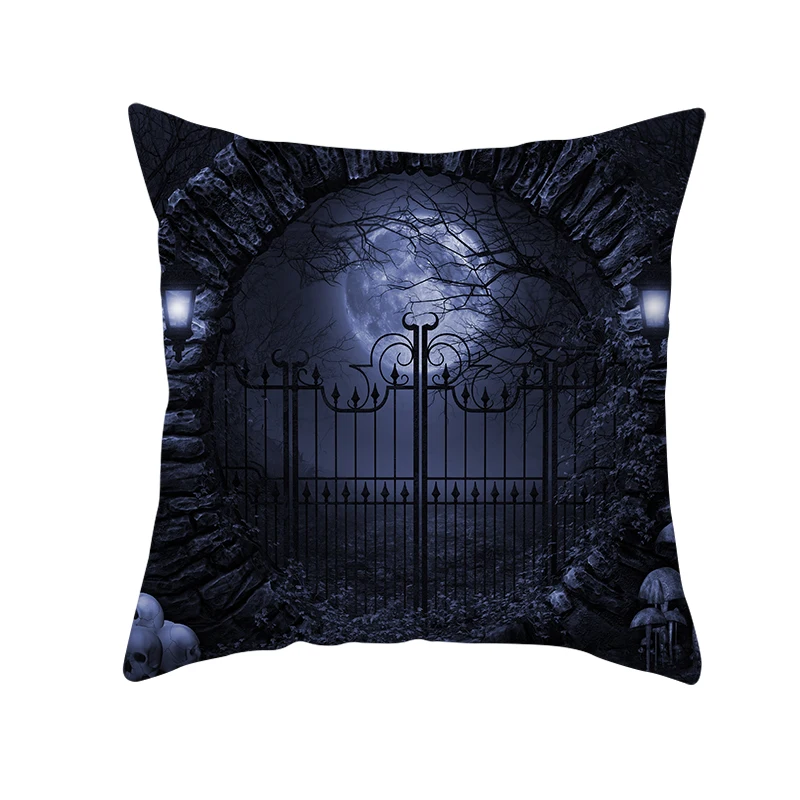 Halloween decor dragon boat moon letter pillowcase home Microfiber soft pillow case comfortable holiday gift cushion cover | Дом и сад