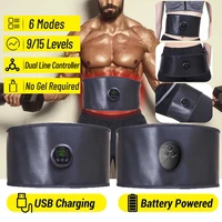 abdominal muscle trainer intelligent ems fitness trainer belt electrical leg stimulator training device fitness equipment