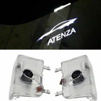 jurus 2pcs wireless led car door light logo projector for mazda 6 atenza 2014 2018 laser door projector logo ghost shadow light