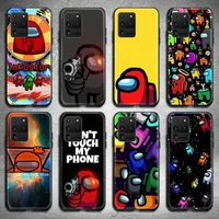 hot game a mong u s phone case for samsung galaxy s21 plus ultra s20 fe m11 s8 s9 plus s10 5g lite 2020
