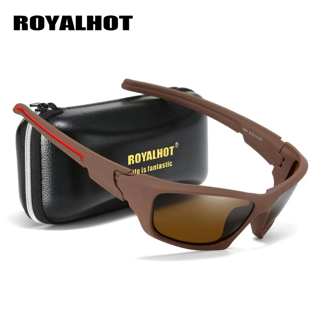 Солнцезащитные очки RoyalHot Мужские поляризационные Классические Солнечные для