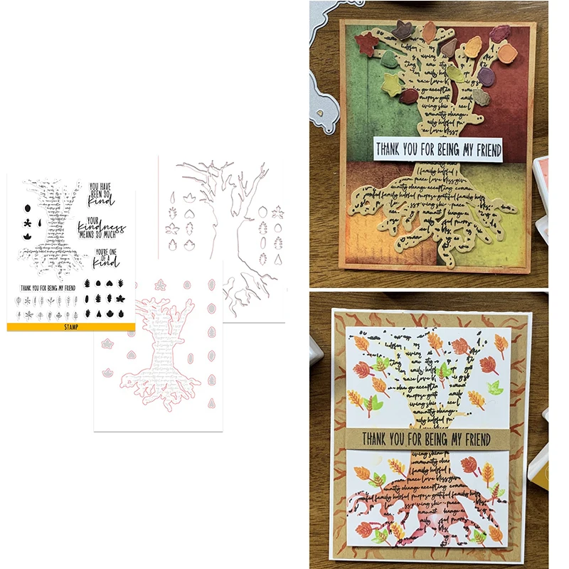 

New Arrival 2021 Dead Tree Stencil Diy Molds Scrapbooking Paper Making Cuts Crafts Template Handmade Card