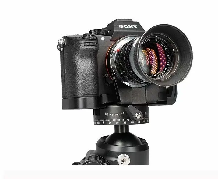 Быстросъемная L образная пластина/кронштейн для Sony A7III A7RIII A7RM3 A7R Mark III A9