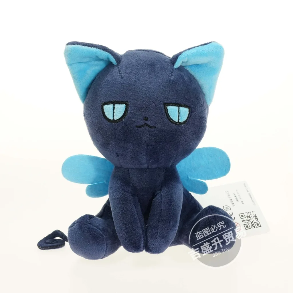 Милые Сакура, кошек и других животных, косплей, японское аниме Card Captor Sakura Kero мягкая плюшевая игрушка кукла 30 см, Новинка - Цвет: black