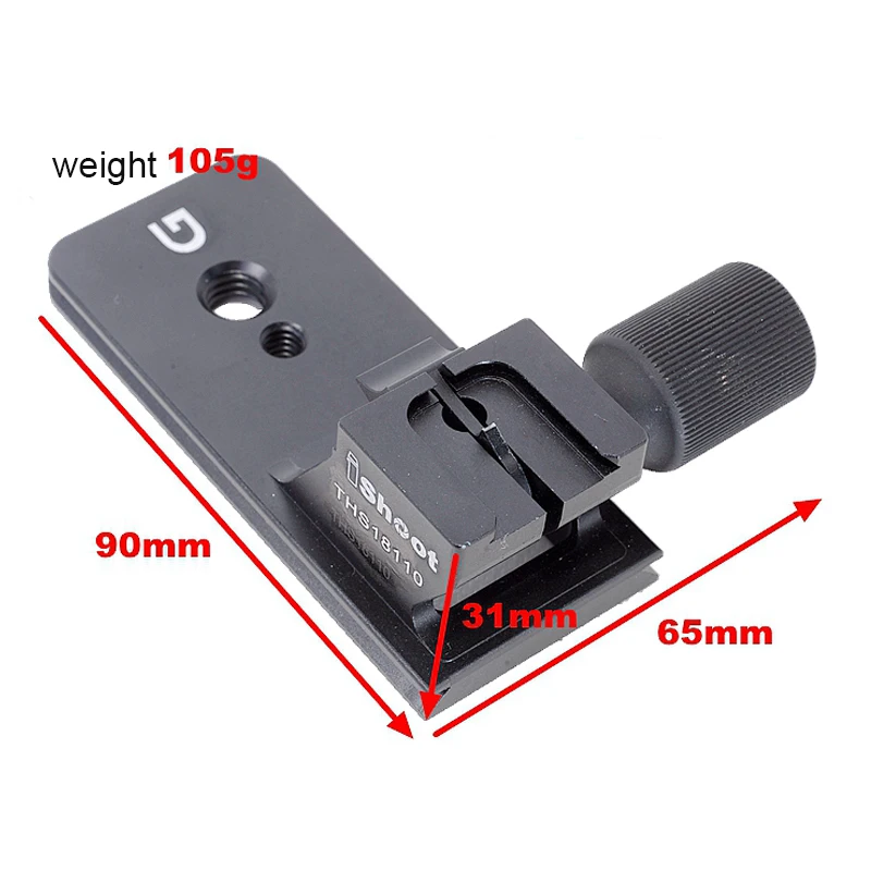 Стойка объектива iShoot сферическая головка с камерой БЫСТРОРАЗЪЕМНАЯ пластина для