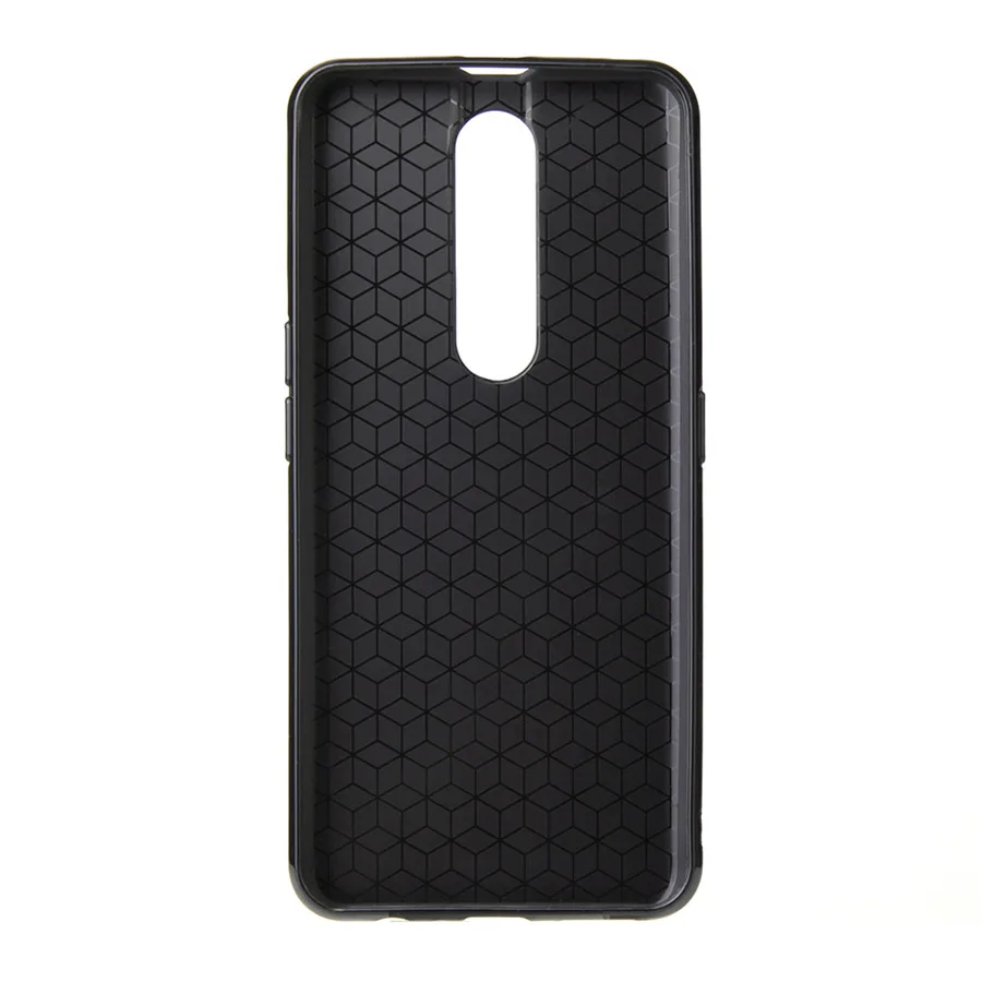 Luxury Carbon Fiber Case For OPPO F5 F9 F11 Pro A7X Soft Silicone Back Cover Realme 1 C1 2 Bumper |