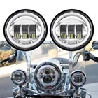 Красная лампа для мотоциклов, аксессуары для мотоциклов, 4 дюйма, 12 дюйма