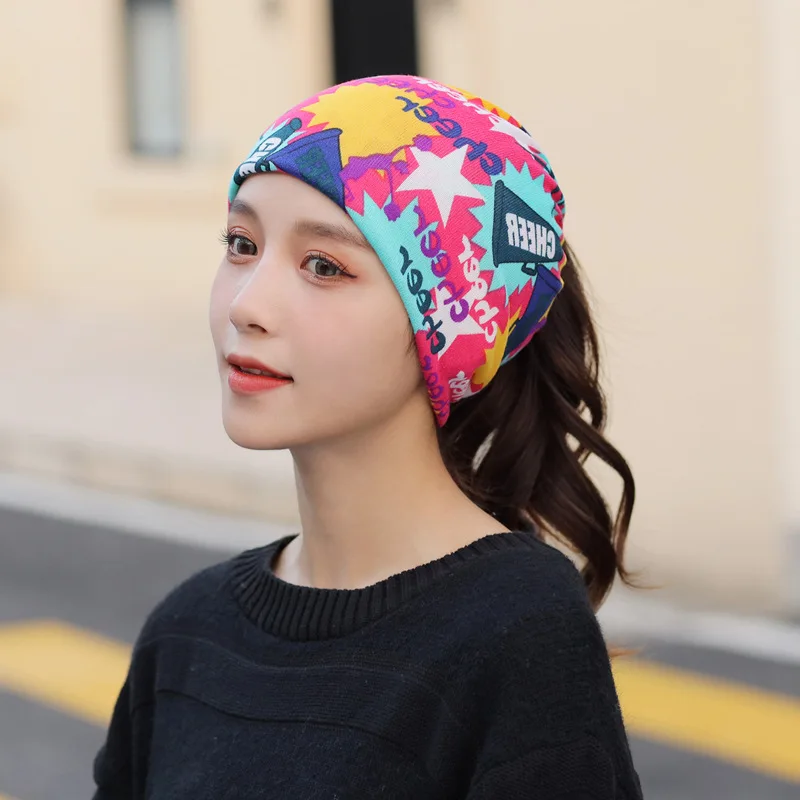 

Trendy Brand Fashion Twisted Hat Pregnant Women's Postpartum Headscarf Hairband Baotou Bib Dual-use Windproof Warmth Month Cap