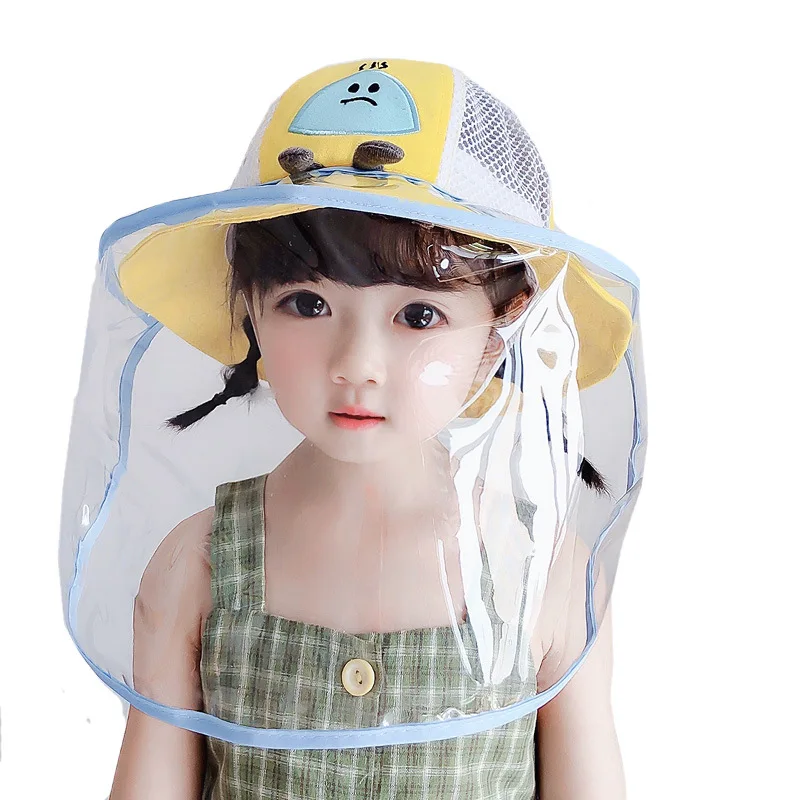 Панама детская прозрачная Пылезащитная с защитой от срыгивания летняя |