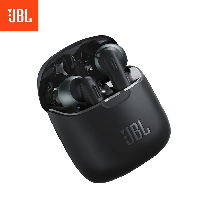 

Original JBL TUNE 220 TWS True Wireless Bluetooth Earphones T220TWS Stereo Earbuds Bass Sound Headphones Headset Mic Charging