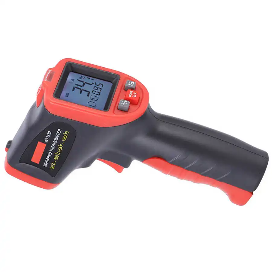 

digital meter ph meter WT323D 50850 Handheld NonContact Digital Infrared IR Thermometer Temperature Tester PH