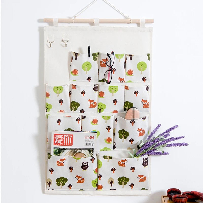 Подвесной органайзер с карманами настенный дверной подвесной мешок для хранения