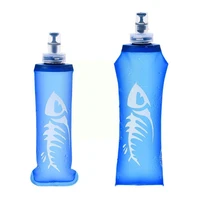 sports tpu collapsible folding soft flask water bag 500ml hydration cup water 250ml kettle bladder push water bottles