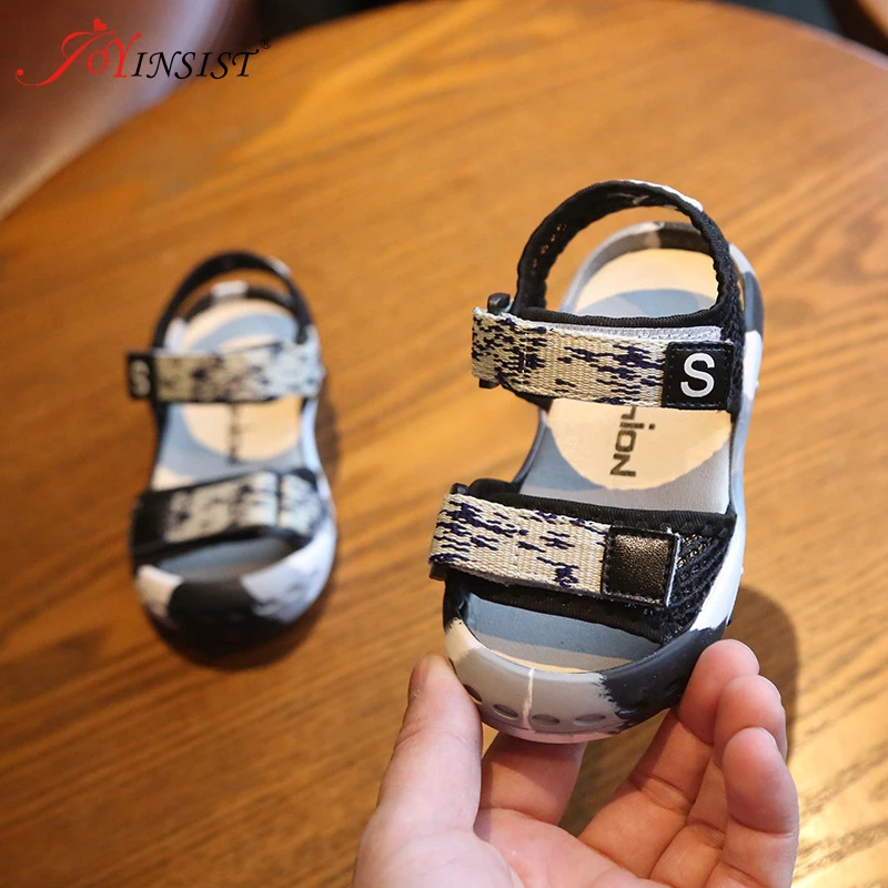 Children Camouflage Sandals Beach Shoes Baby Boy Girl Summer Soft Bottom Small 1 to 3 Years Old | Детская одежда и обувь