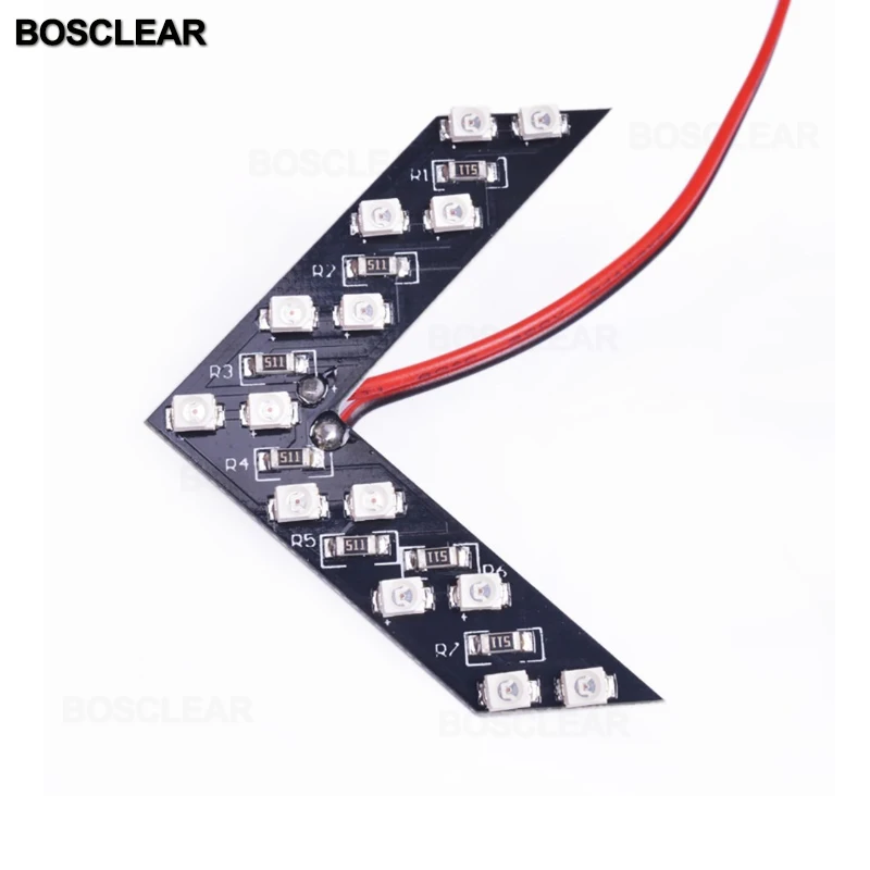 Светодиодная стрелка для зеркала заднего вида 2 шт./лот 14 SMD | Автомобили и