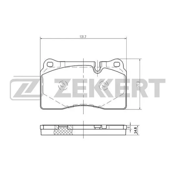 Колодки торм. диск. перед Land Rover Range III 05 Range|Тормозной цилиндр| |