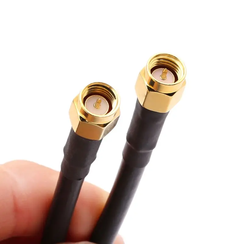 

SMA Male To SMA Male RG58 Pigtail Cable 50cm Low-loss Antenna Cables L4MF