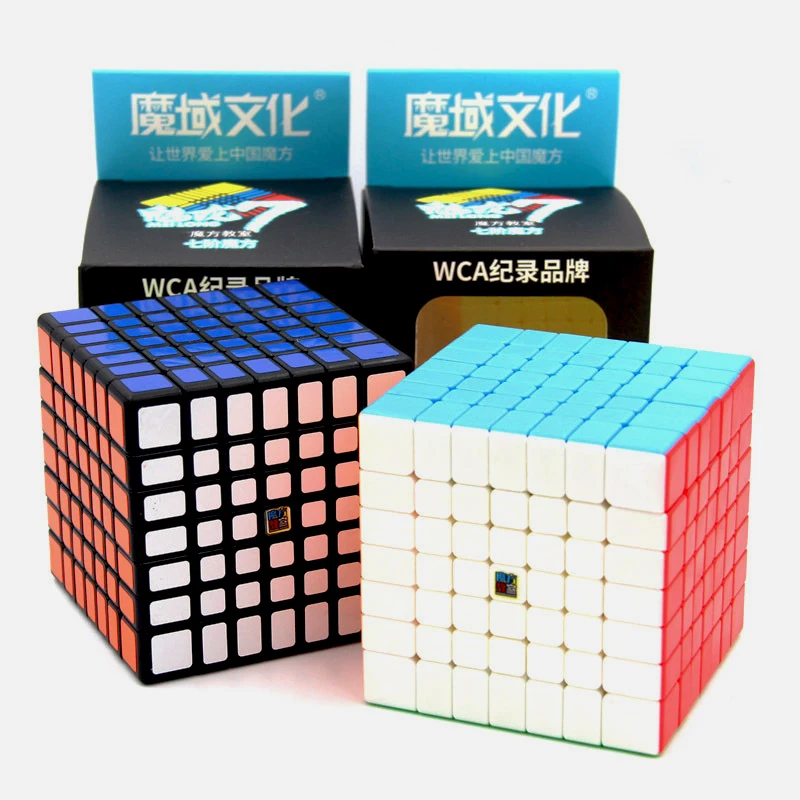 Moyu Cubo Magico 7x7 волшебный кубик 7 слоев кубик Профессиональный скоростной пазл кубики 7x7x7 Развивающие игрушки для детей детский игровой подарок