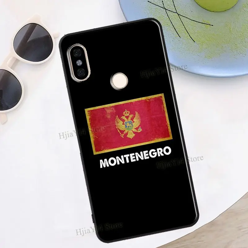 Флаг Черногории для Redmi Note 11 Pro Чехол телефона 10 7 8 9 10S 9S 9A 9T 9C | Мобильные телефоны и