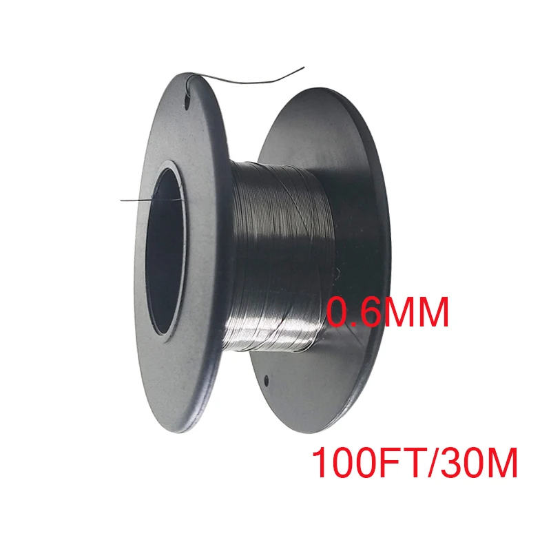 1PCS/30meters KanthalA 1 wire Thermal conductivity Resistance Wire Diameter 0.6mm 22GA Electronic Cigarette Atomizer Accessory |