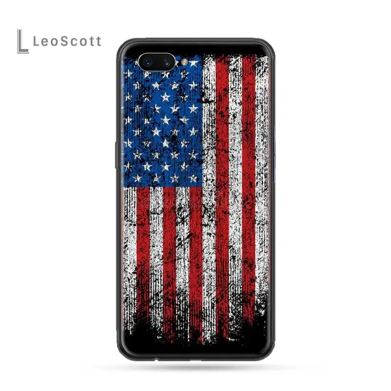 

British flag red blue Phone Case For OPPO F 1S 7 9 K1 A77 F3 RENO F11 A5 A9 2020 A73S R15 REALME PRO