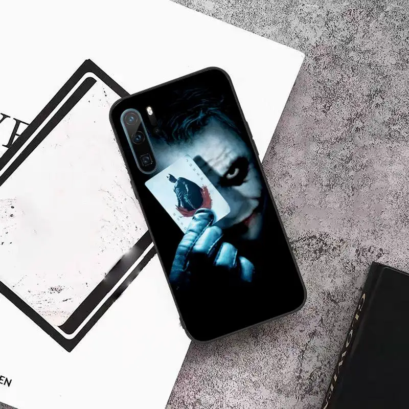 

Black Joker Joaquin movie Phone Case for Xiaomi Redmi mi 8 9 T pro Huawei honor 8 9 10 A X i Soft silicone cover