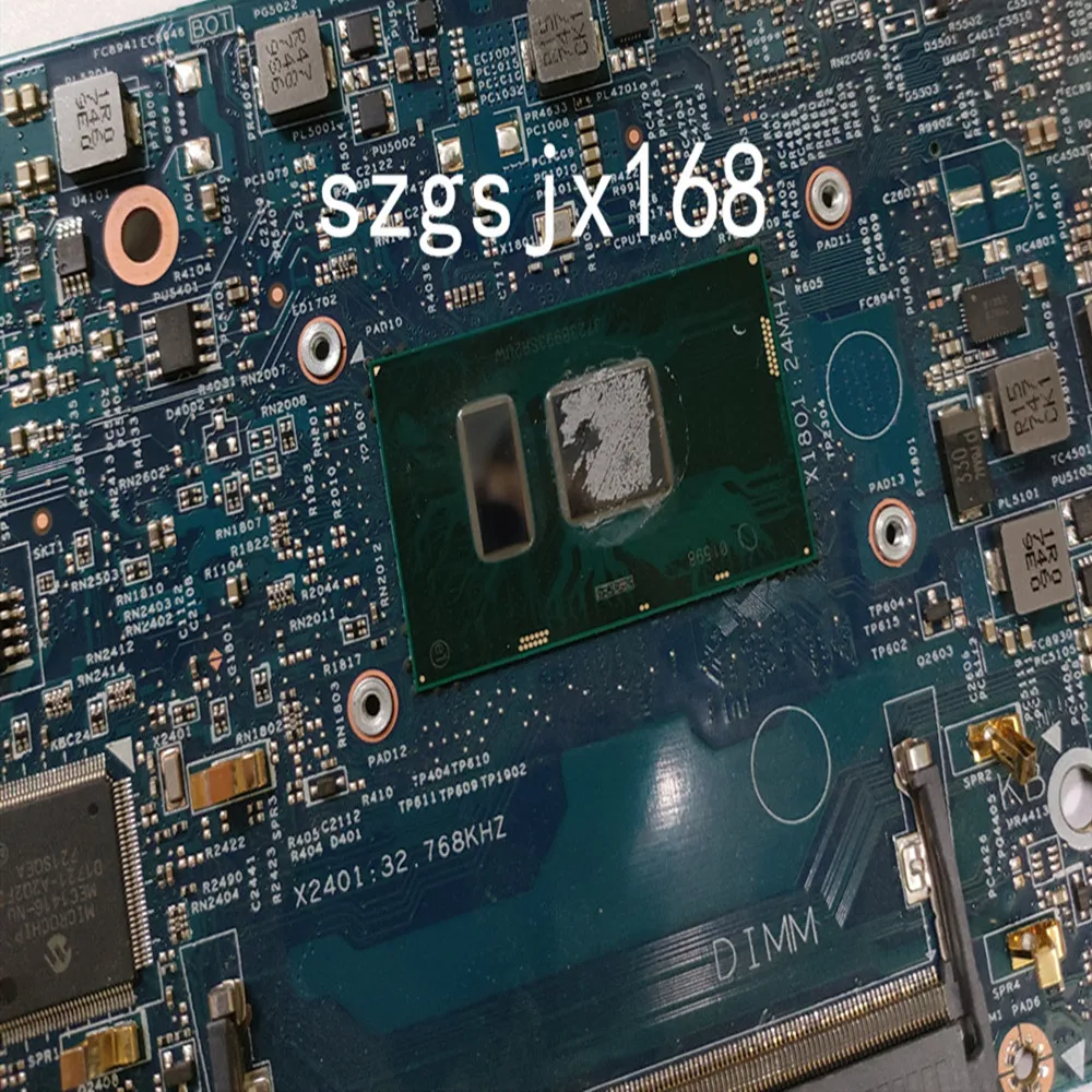 

For DELL Latitude 13 3380 L3380 Laptop Motherboard 16824-1 5KCRX CN-066FRK 066FRK 66FRK Mainboard With I3-6006U 100% Fully Test