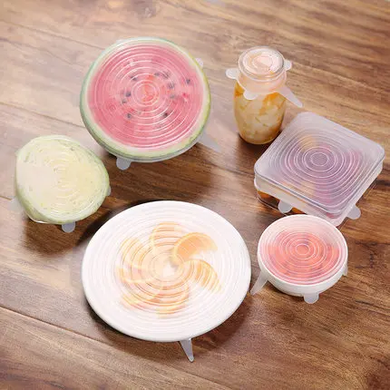 

90pcs Silicone Stretch Lids Universal Lid Silicone Bowl Pot Lid Silicone Cover Pan Cooking Food Fresh Cover Microwave Cover