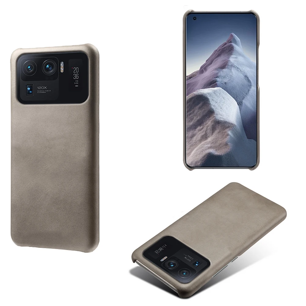 Новинка 2021 кожаная задняя крышка для Xiaomi Mi11 Mi 11 Pro Ultra чехол телефона деловая