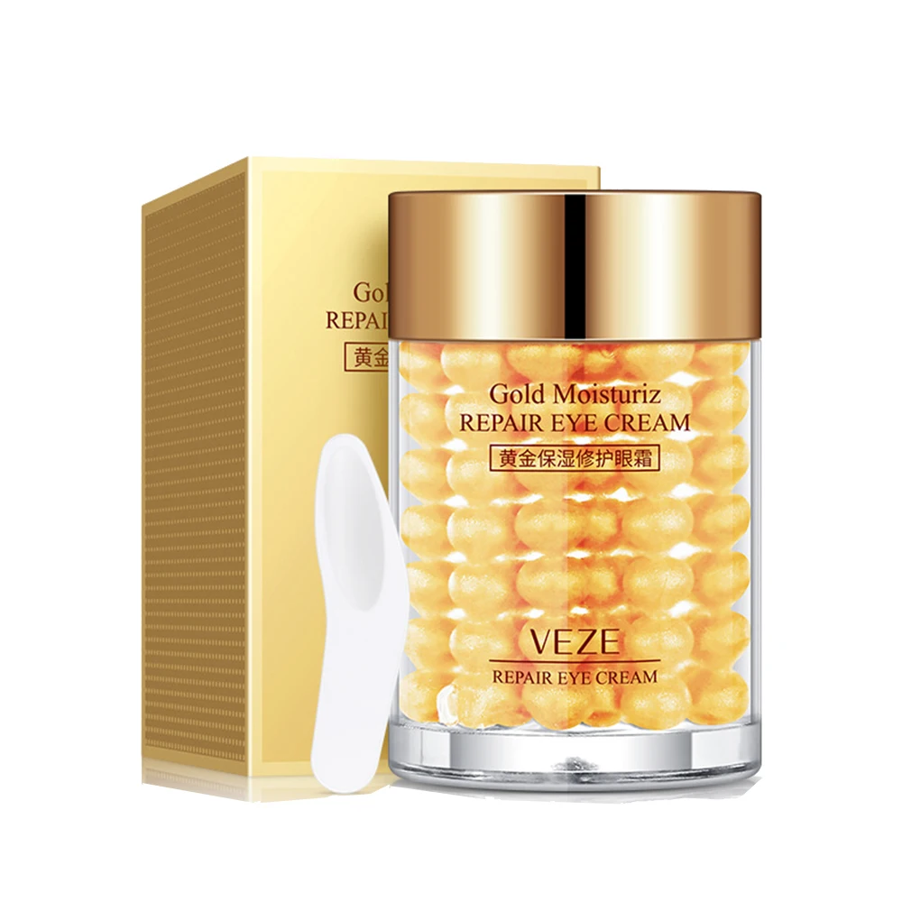 Золотая сыворотка 24k Наборы для ухода за кожей Маска лица Крем глаз Отбеливающий