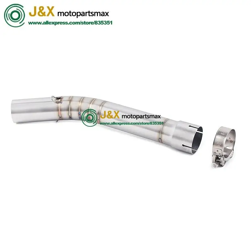 Глушитель выхлопной трубы из нержавеющей стали для мотоцикла среднее звено
